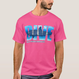 Dive Komodo Island Dyka Snorkeling T Shirt