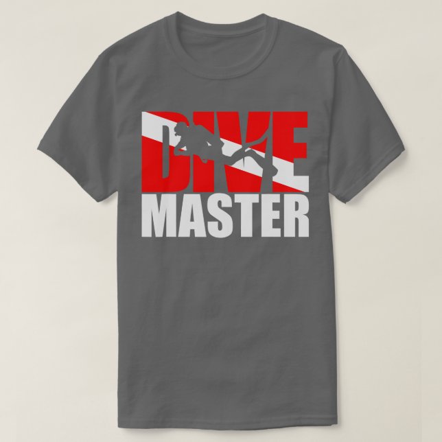 Dive Master Dyka Gift T Shirt (Design framsida)