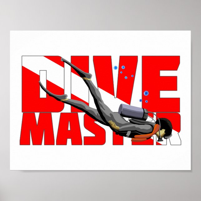 Dive Master Poster (Framsidan)