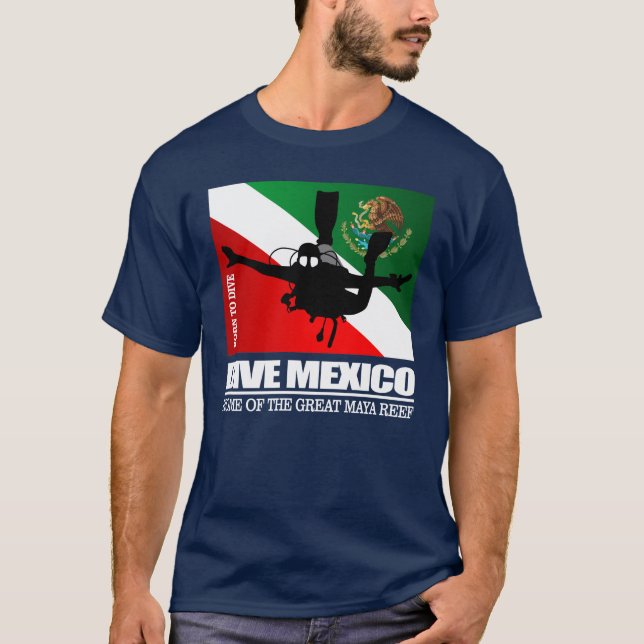 Dive Mexiko DF2 T Shirt (Framsida)