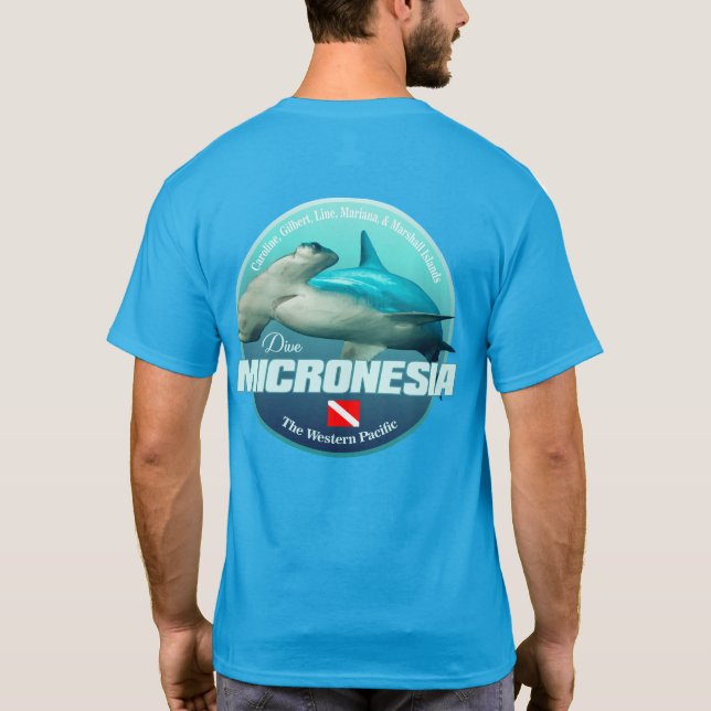 Dive Micronesia (DD2) T Shirt (Baksida)