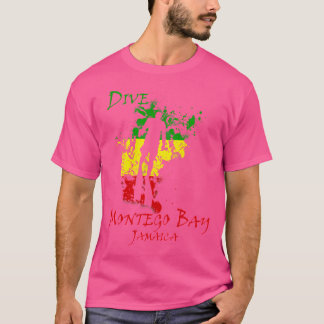 Dive Montego Bay Jamaica Vacation Diving T Shirt