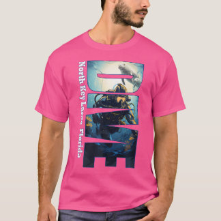 Dive North Nyckel Largo Florida Dyka Snorkeli T Shirt