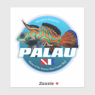 Dive Palau (DD2) Klistermärken