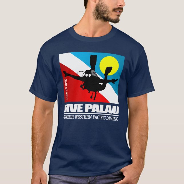 Dive Palau DF2 T Shirt (Framsida)