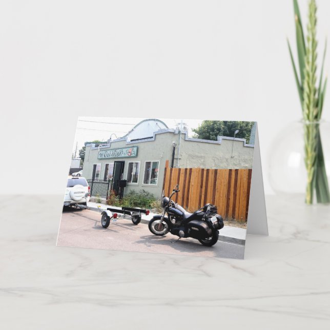 Dive Pub, Goldfish Tavern, Point Defiance, Rus Tack Kort (Framsida)