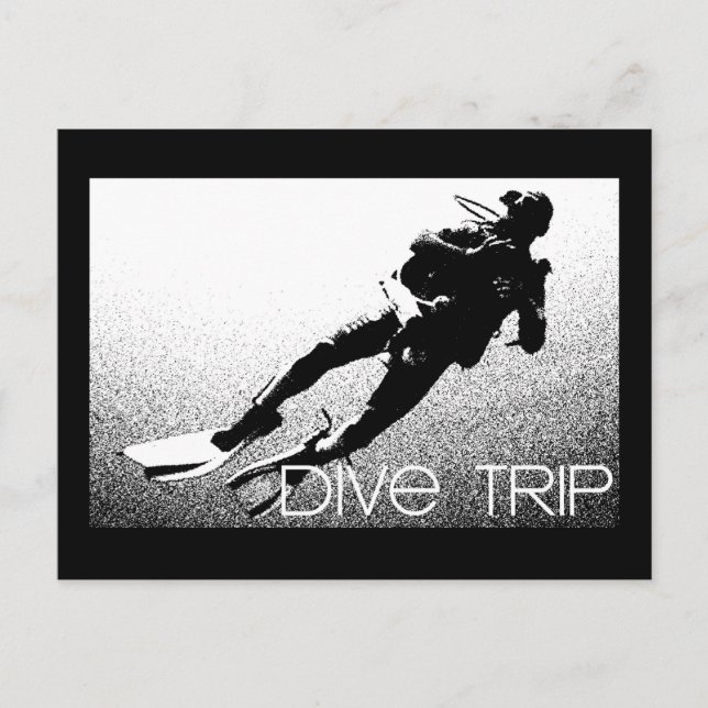 Dive Resa vykort (Framsida)