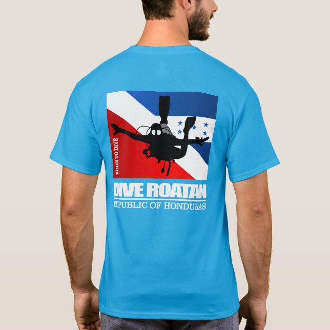 Dive Roatan DF2 T Shirt (Baksida)