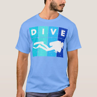 Dive Scuba Dyka Ocean älskare Diving Freedi T Shirt
