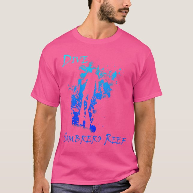 Dive Sombrero Reef Florida Nycklar Vacation Diving T Shirt (Framsida)