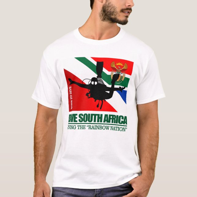 Dive South Afrika DF2 T Shirt (Framsida)