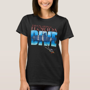 DIVE Tarpon Vår Dyka Snorkeling T Shirt