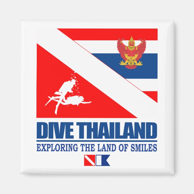 Dive Thailand (q) Magnet (Framsidan)