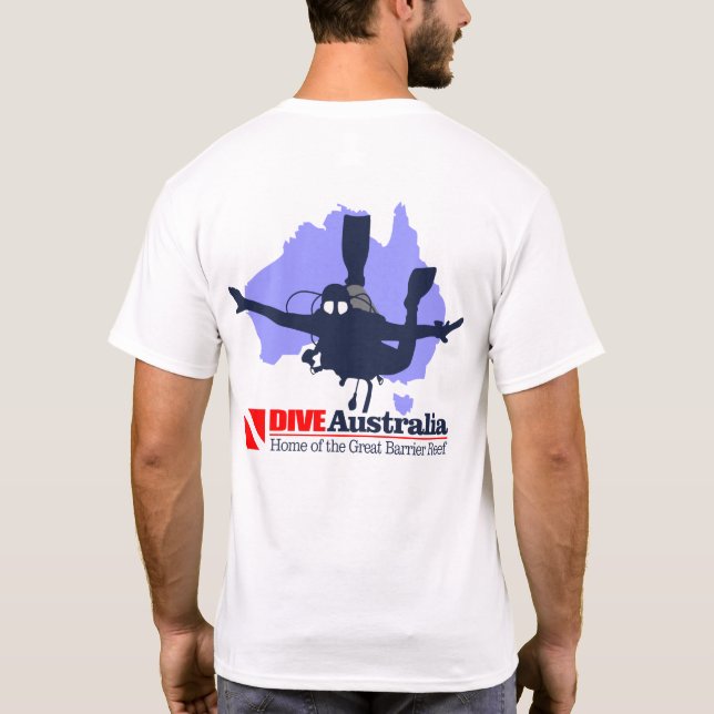 DIVEAustralia 2 T Shirt (Baksida)