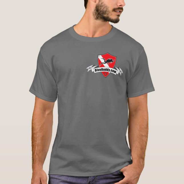 DiveBuddy t-skjorta Tee Shirt (Framsida)