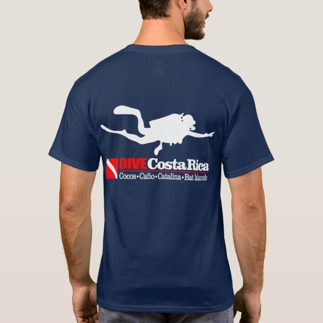 DIVECostaRica T Shirt (Baksida)
