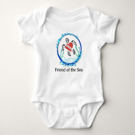Diveeart Turtle Baby body suite romb T Shirt