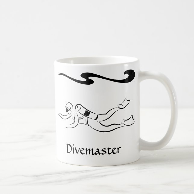 Divemaster Kaffemugg (Höger)