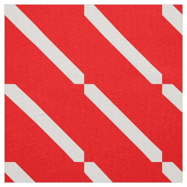 Diver för dykdykare ned i Flagga Tyg (Prov)