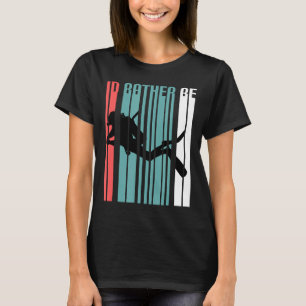 Diver Gift-ID i stället för att dyka upp Simma Äls T Shirt