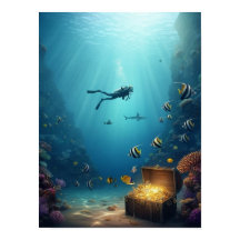 Diver hittar en skatt