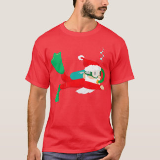 Diver Jultomten Dyka - julklapp 1 T Shirt