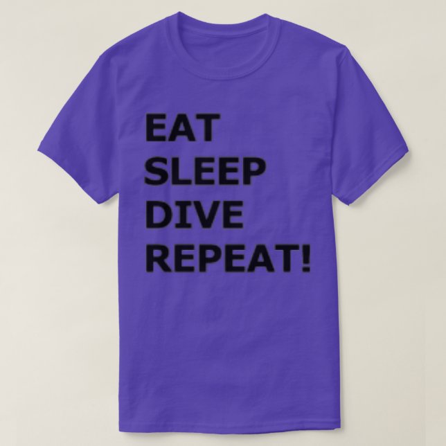 Diver Life 1 T Shirt (Design framsida)