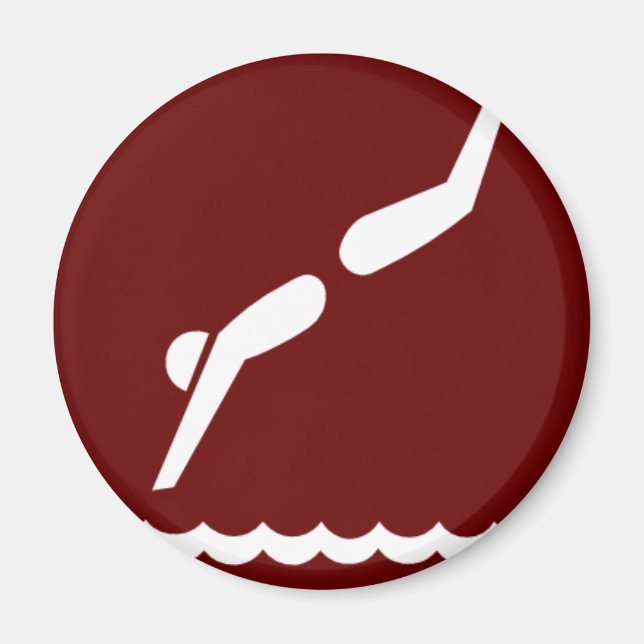 Diver Magnet (Framsidan)