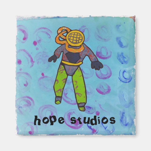 Diver Magnet (Framsidan)