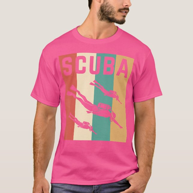 Diver Sea Diving T Shirt (Framsida)