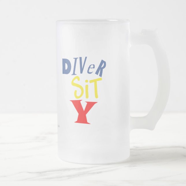 Diver Sit Y Frosted Mugg (Höger)