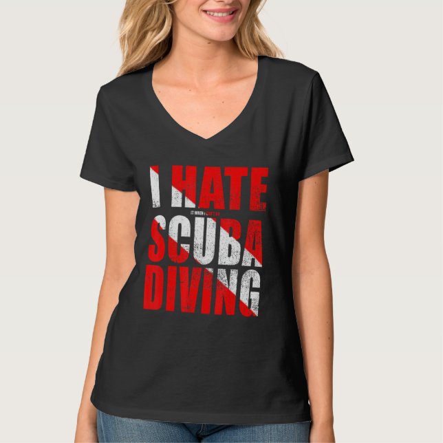 Diver Snorkeling Diving Sport Vacation  1 T Shirt (Framsida)