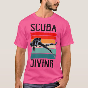 Diver Snorkeling Vintage Dyka T Shirt