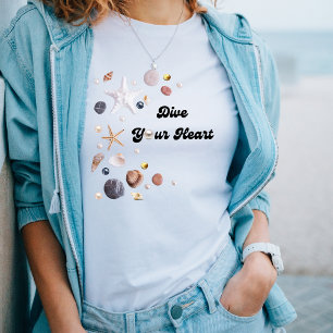 Divera dina T-tröjor i hjärtat T Shirt