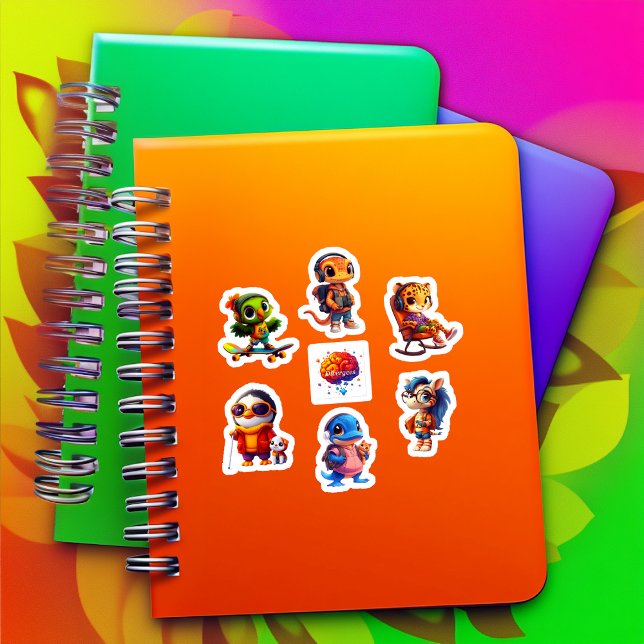 Divergee Character Sticker Lakan 3 Klistermärken (Skapare uppladdad)