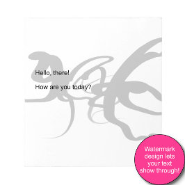 Divers: Abstrakt Black and White Anteckningsblock