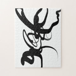 Divers: Abstrakt Black and White Pussel