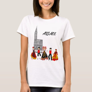 Divers costumes d'Alsace, France T Shirt