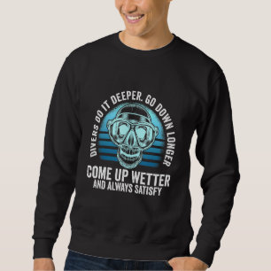 Divers do it eper ned Längre Kom upp Wetter Lång Ärmad Tröja