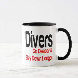 Divers Go Deeper Mugg