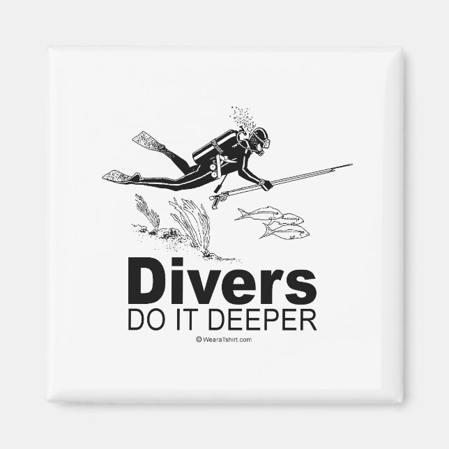 Divers Magnet (Framsidan)