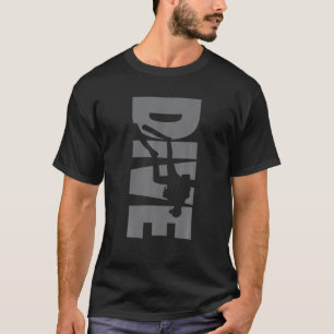 Divers Ocean Diving Freediving Diving Fl T Shirt