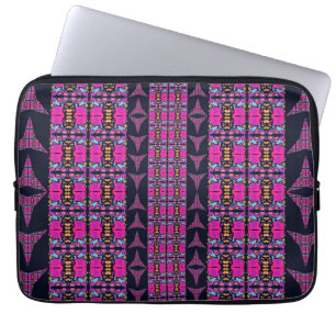 Diverse blomhjul laptop fodral