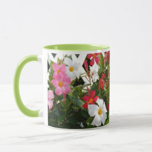 Diverse blommor Mugg