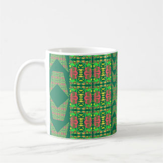 Diverse blomvingar kaffemugg