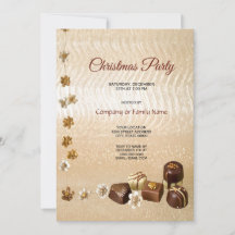 Diverse choklad med blommor Holiday-firande