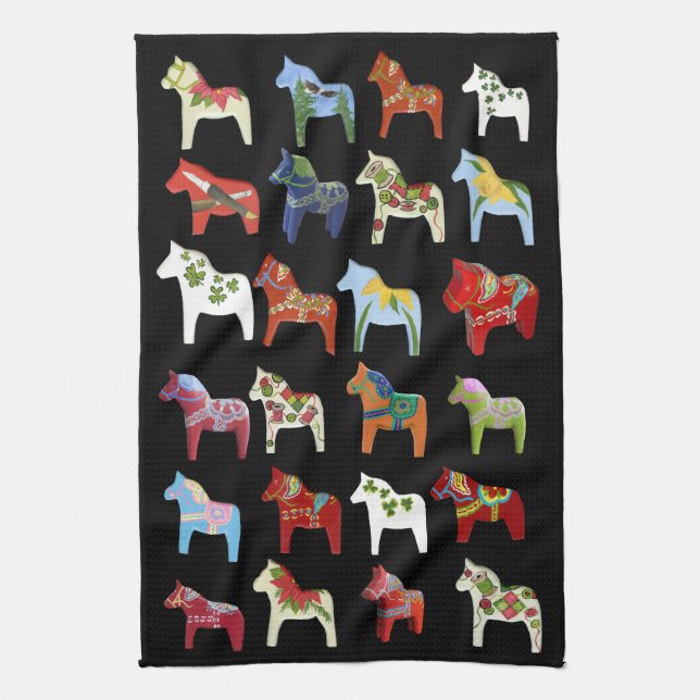 Diverse Dala's Dish Towel Kökshandduk (Vertikal)