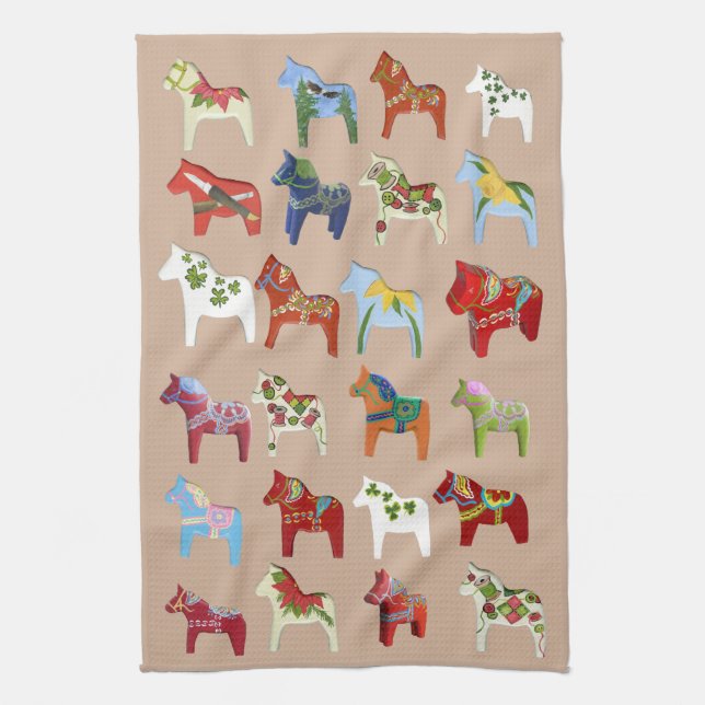 Diverse Dala's Dish Towel Kökshandduk (Vertikal)