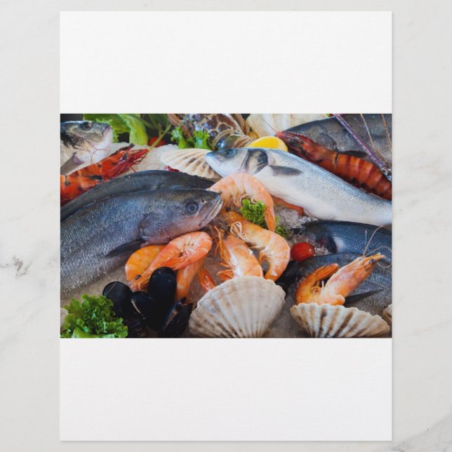 Diverse Havsmat Reklamblad (Framsidan)