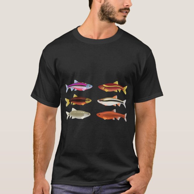 Diverse Notropis-paket T Shirt (Framsida)